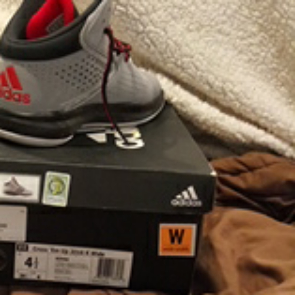 Gray black red "cross 'em up 2016 k wide adidas